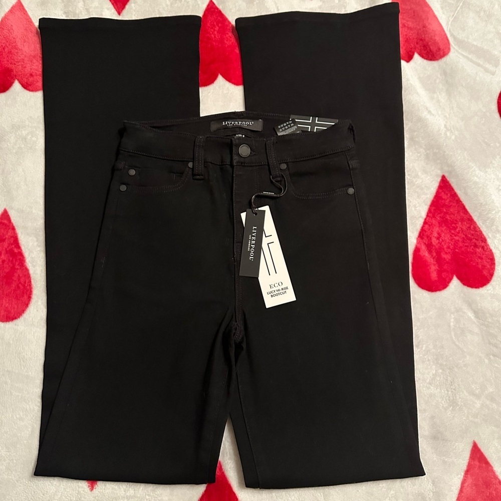 Liverpool Jeans Company Women's Black Boot Cut Jeans - Picture 13 of 14
